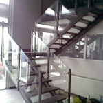 Balustrade din sticlă