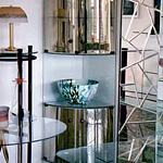 Mobilier din sticlă, lucrare Casa Oglinzii